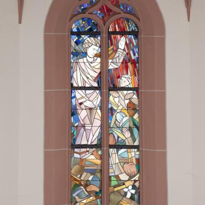 Glasfenster der Michaeliskirche Blankenloch